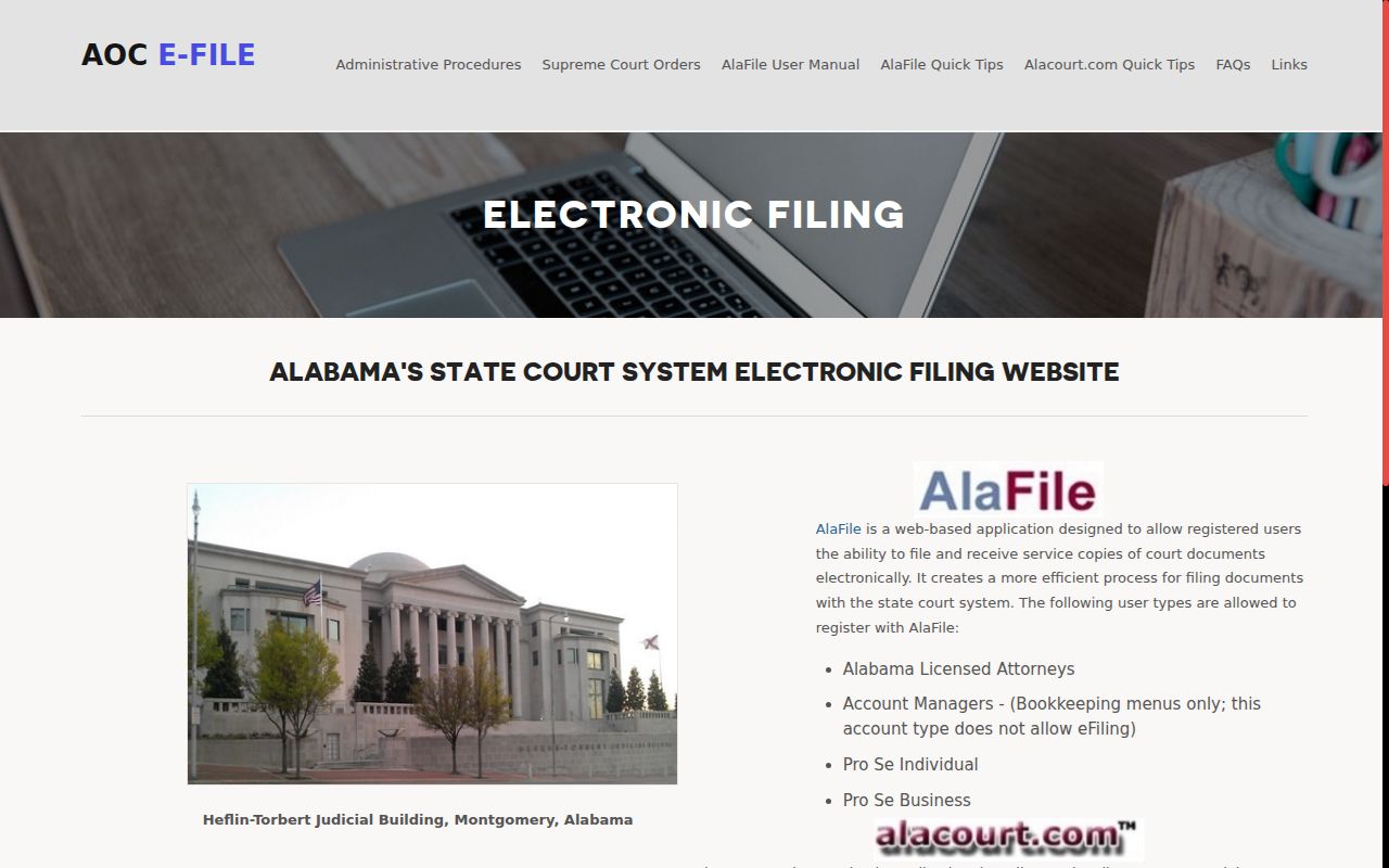 Henry County docket search Alabama electronic court systems