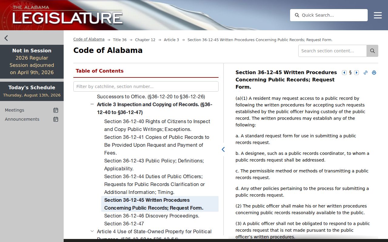 Alabama request form source for Haleburg court records